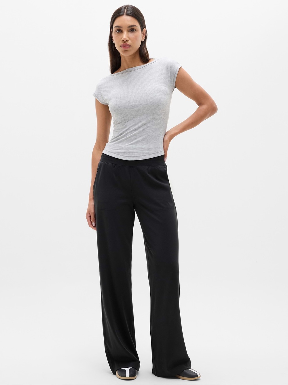 Athleta Venice High Rise Wide Leg Pant